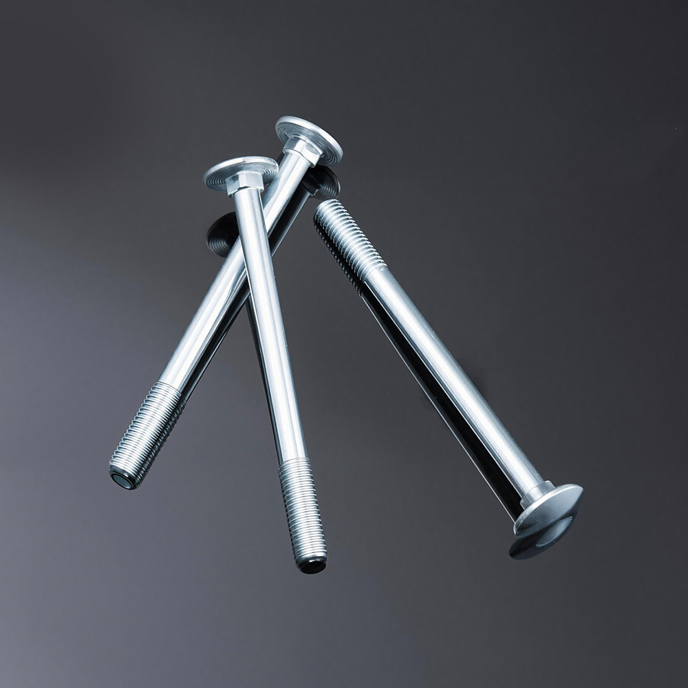 Large Flat Round Head Square Neck Carriage Bolt (Long/Partial Thread)